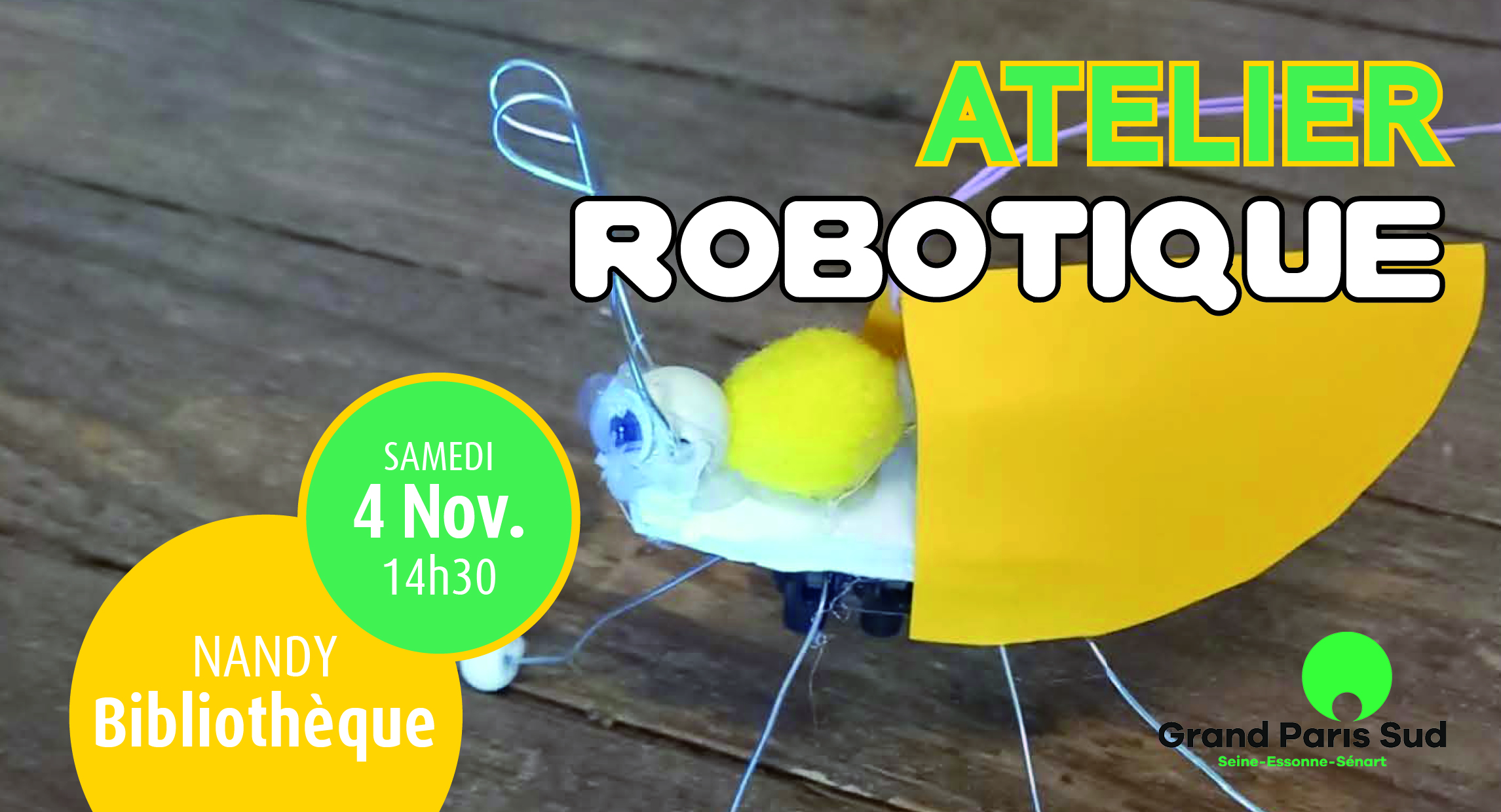 Atelier robotique novembre 2023