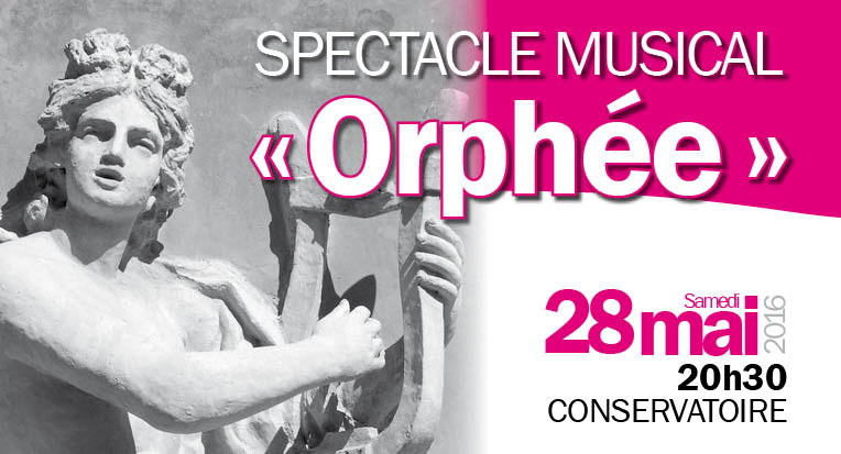 spectacle Orphée mai 2016