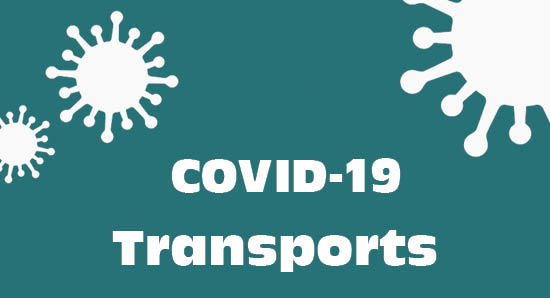 COVID 19 transport